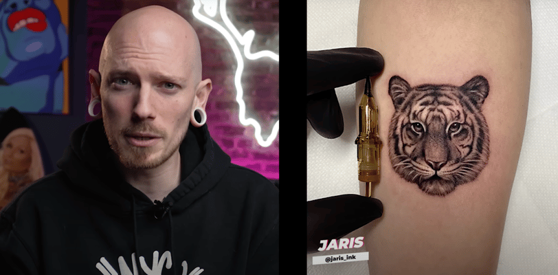 Pony lawson tattoo critiques reviews micro realism tiger