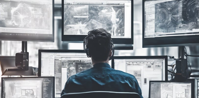 a woman with dreadlocks sitting in front of a laptop computer