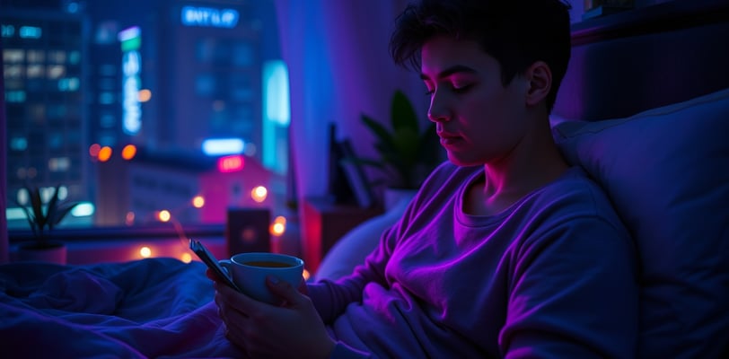 Rotina noturna melhorar o sono