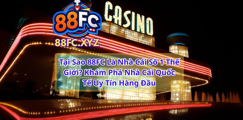 Tại Sao 88FC Là Nhà Cái Số 1 Thế Giới? Khám Phá Nhà Cái Quốc Tế Uy Tín Hàng Đầu