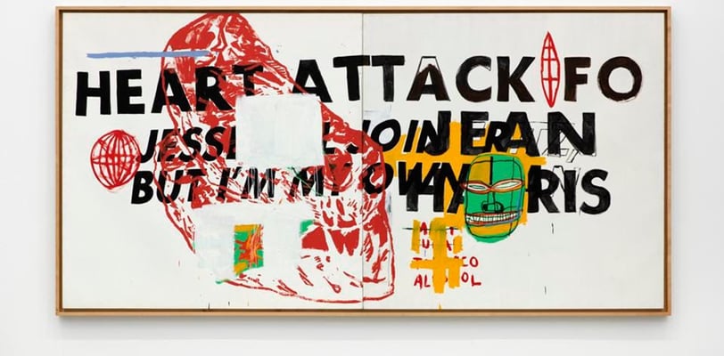 ‘Heart Attack’, 1984. Fonte: The Andy Warhol Foundation for the Visual Arts.