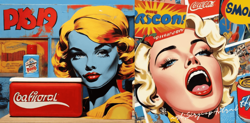 Andy Warhol: Retrato visual da fusão entre arte e publicidade.