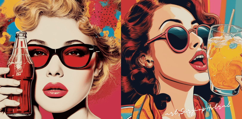 nfluência Pop na Marca: Como a POP-ART remodelou a publicidade contemporânea.