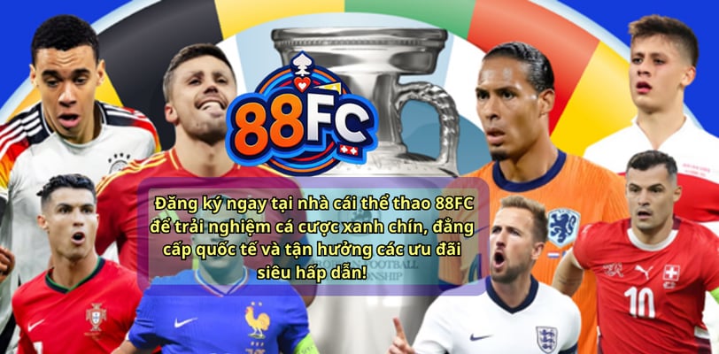 Thể Thao Nhà Cái 88FC – Cá Cược Bóng Đá, Đua Ngựa, Đá Gà, Kèo 88FC Hấp Dẫn