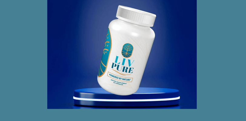 Bottles of the innovative Liv Pure product