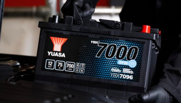 Yuasa YBX7096 12V 75Ah EFB car battery for start-stop vehicles