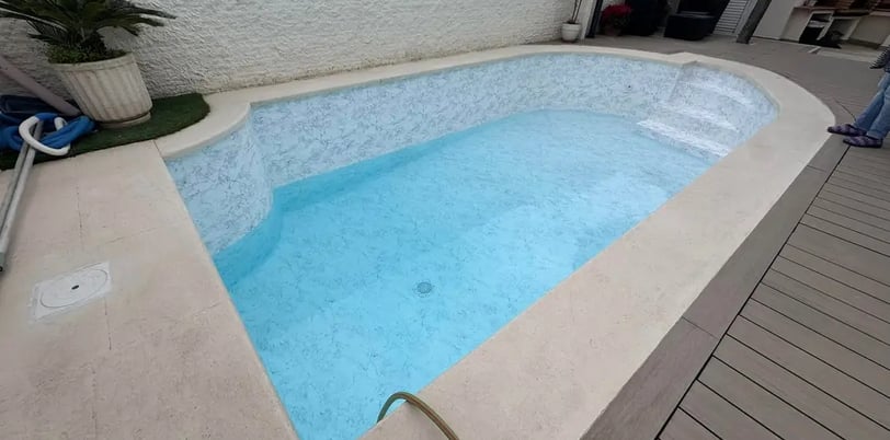 Kolam renang sistem sikimmer box buatan dayanapool