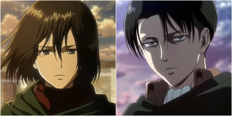 Attack on Titan Mikasa vs Levi