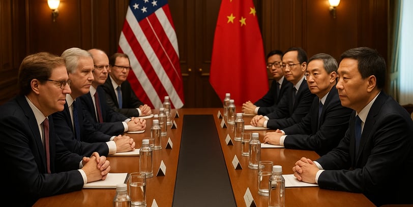 Tarik Ulur Dagang AS–China Kembali Memanas: Delegasi Bertemu di London Bahas Tarif | NuntiaNews