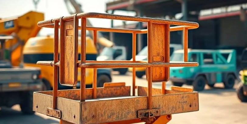 Cesta elevadora de segunda mano