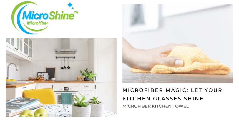 Microfiber Cleaning Cloths for Home & Kitchen