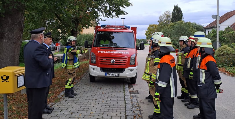 FF Frichlkofen beim Leistungsabzeichen