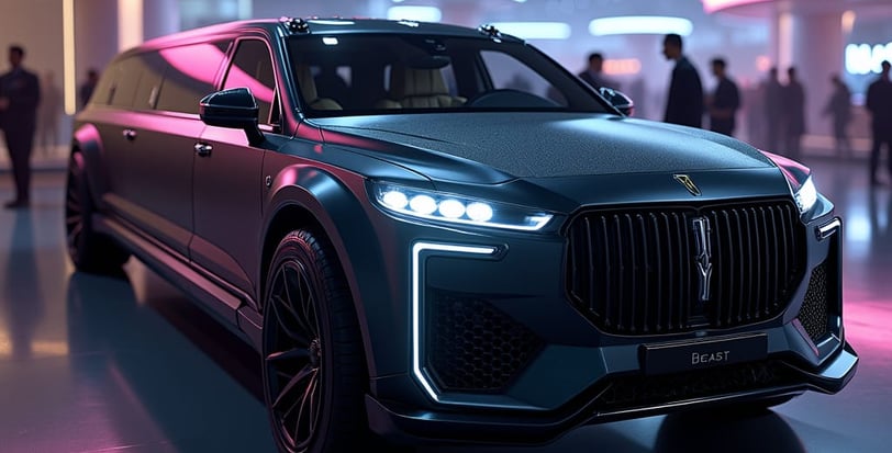 a car with a futuristic design and a futuristic look