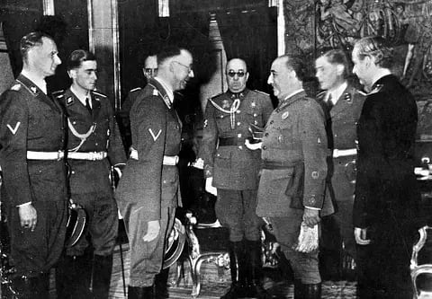 Heinrich Himmler, the SS leader who orchestrated the Holocaust