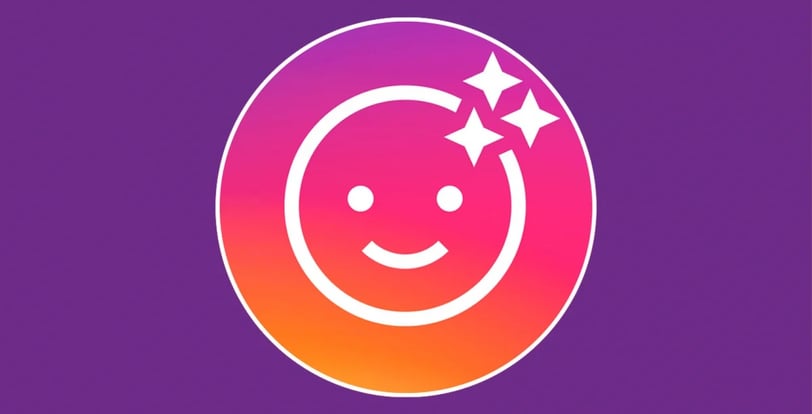 a smiley face with a star on it