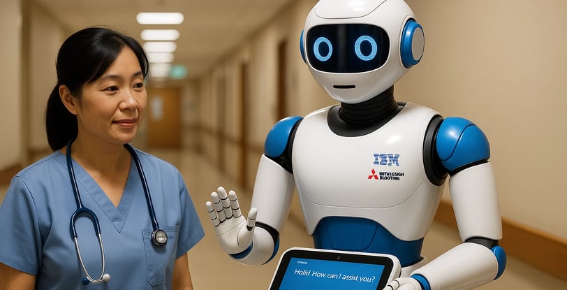 IBM dan Mitsubishi Kolaborasi untuk Robot Layanan Medis: Masa Depan Perawatan Pasien Telah Tiba | NuntiaNews