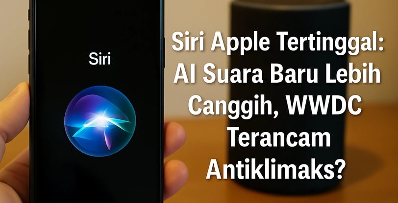 Siri Apple Tertinggal: AI Suara Baru Lebih Canggih, WWDC Terancam Antiklimaks? | NuntiaNews