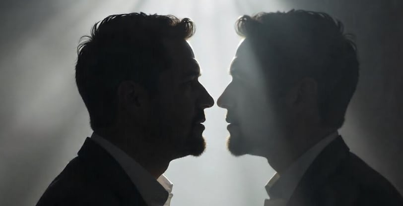 mirror man men face each other problem depression anciety suppress feeelings depressed pain