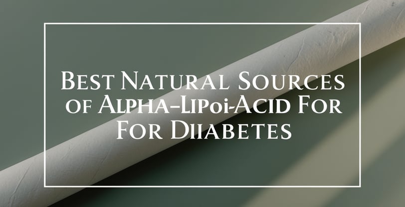 a cigarette with the words best natural sources for diabetast