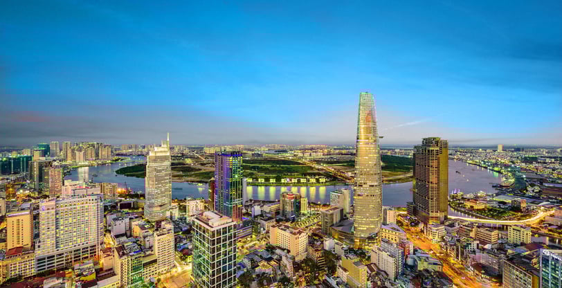 Ho Chi Minh City by night