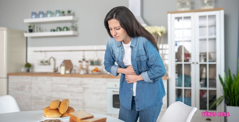 A intolerância ao glúten provoca distúrbios digestivos como inchaço abdominal.