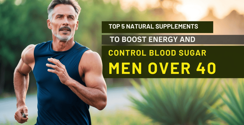 Mature Man Jogging in nature
