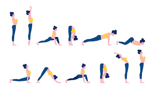surya namaskar
