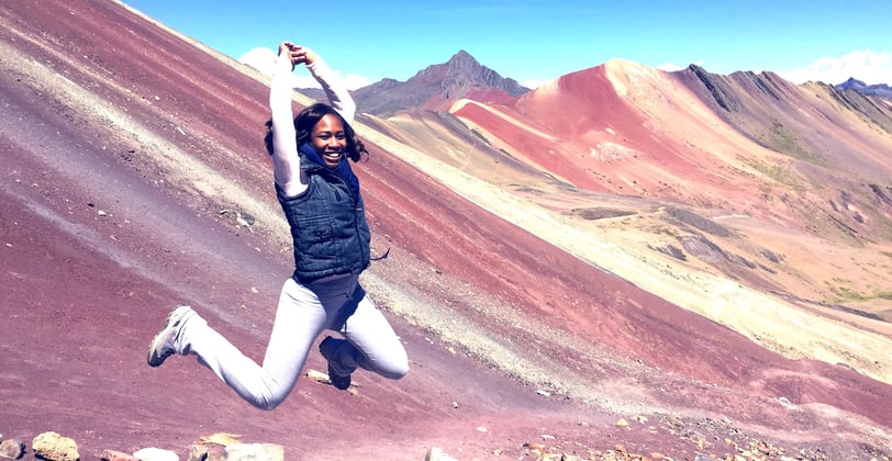 Rainbow Mountain Peru Solo Trip 2016