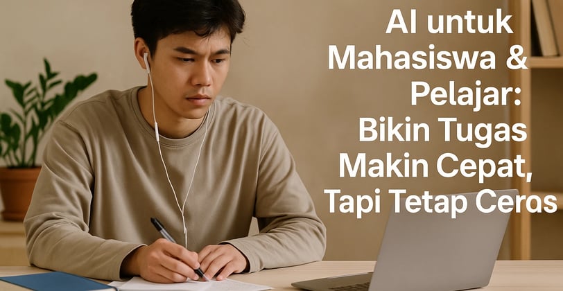 AI untuk Mahasiswa & Pelajar: Bikin Tugas Makin Cepat, Tapi Tetap Cerdas | NuntiaNews