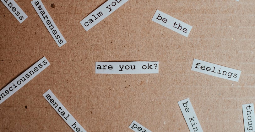 a bulletin board with words on it