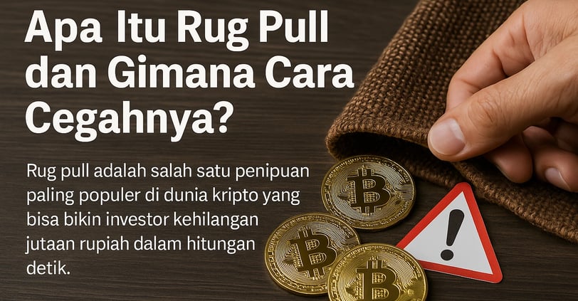 Apa Itu Rug Pull dan Gimana Cara Cegahnya? Jangan Sampai Tertipu Crypto! | NuntiaNews
