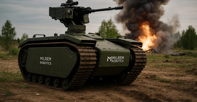 Milrem Robotics Tingkatkan THeMIS Berdasarkan Perang Ukraina | NuntiaNews