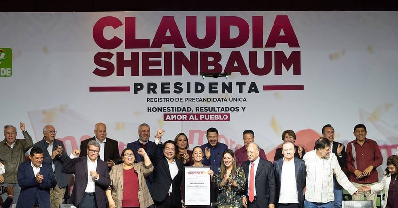 Claudia Sheinbaum, votaciones electorales 2024.
