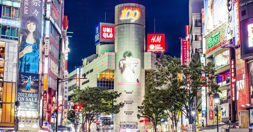 Shibuya 109 shopping for the ladies