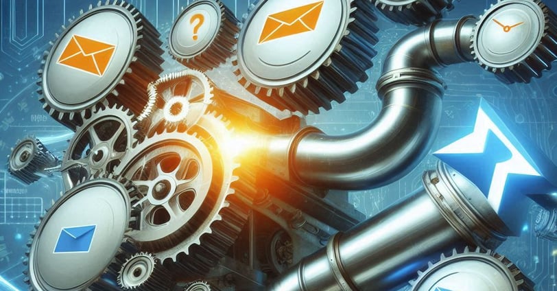 a bunch of different types of email marketing for automated cold outreach
