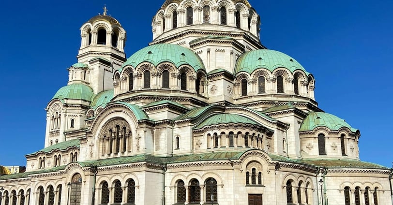 Hram svetog Aleksandra Nevskog u Sofiji u Bugarskoj.