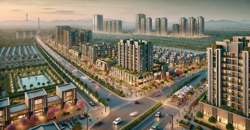 Gurgaon sector 79 AI image
