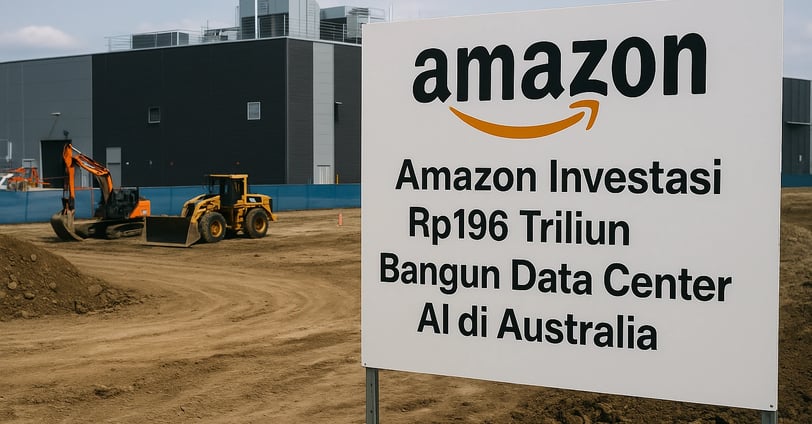 Amazon Investasi Rp196 Triliun Bangun Data Center AI di Australia, Dorong Revolusi Digital | NuntiaNews