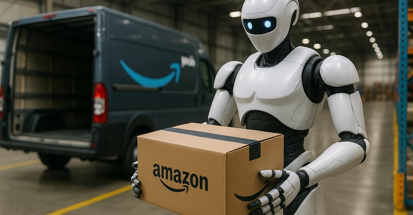 Amazon Uji Robot Humanoid untuk Antaran Paket | NuntiaNews