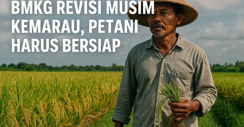 BMKG Revisi Musim Kemarau, Petani Harus Bersiap Hadapi Perubahan Iklim | NuntiaNews