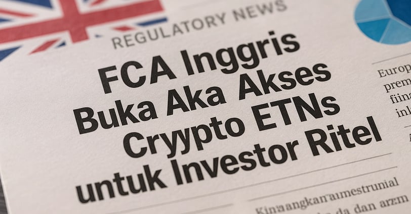 FCA Inggris Resmi Buka Akses Crypto ETNs untuk Investor Ritel | NuntiaNews