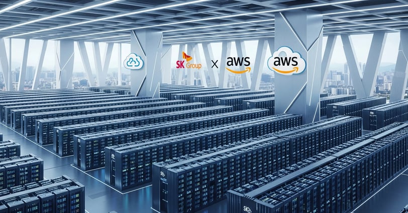 SK dan AWS Bangun Pusat Data AI Terbesar di Korea Selatan | NuntiaNews