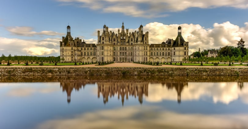 Chateau de Chambord, the largest castle in the Loire Valley