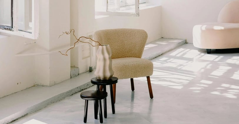 décoration sensorielle beige lumière