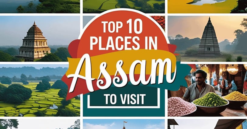 Top 10 Places in Assam