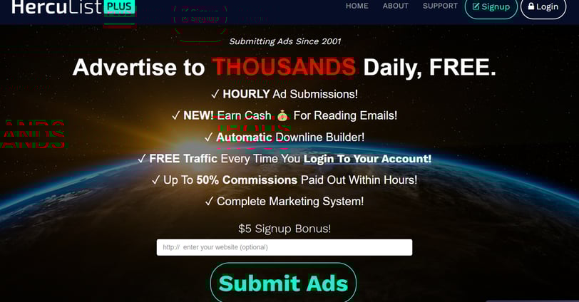 a picture of how to advertise for free