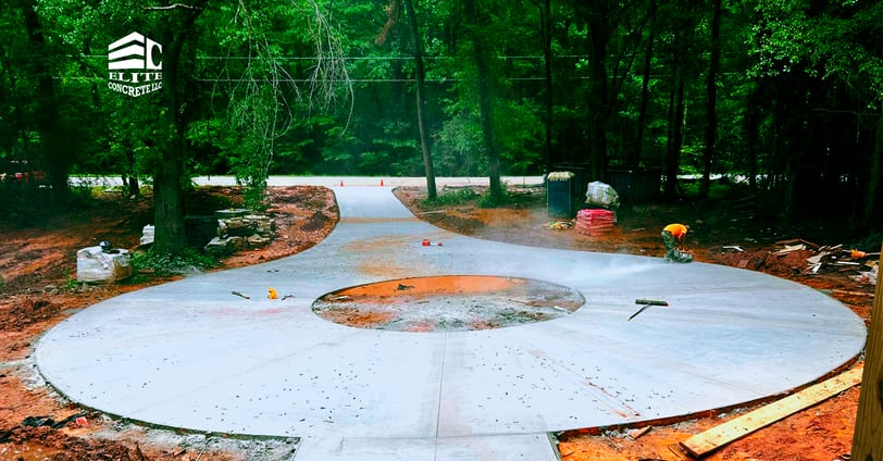 Concrete contractor driveway ga