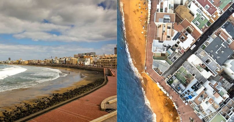 Gran Canaria Beaches - Playa de Las Canteras - Santa Catalina