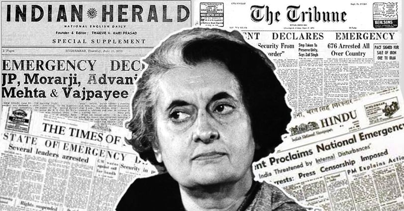 emergency, indira gandhi, 1975