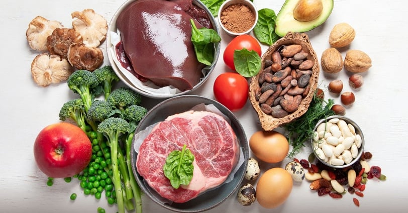 Chromium-Rich Foods: meat, eggs, vegetables and nuts